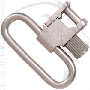 UNCLE MIKE'S SWIVELS QD SS BL NICKEL 1in