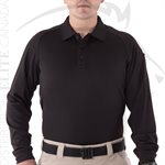 FIRST TACTICAL MEN PERFORMANCE LONG SLEEVE POLO - BLACK - XL