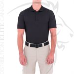 FIRST TACTICAL MEN PERFORMANCE SHORT POLO - BLACK - LG