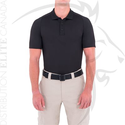 FIRST TACTICAL HOMME POLO PERFORMANCE COURT - NOIR - XL