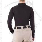 FIRST TACTICAL WOMEN PERFORMANCE LONG POLO - BLACK - LG