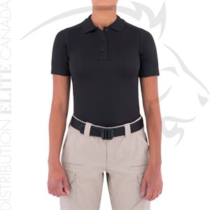 FIRST TACTICAL WOMEN PERFORMANCE SHORT POLO - BLACK - MD