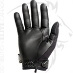 FIRST TACTICAL WOMEN MD WEIGHT PADDED GLOVES - BLK - MD