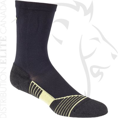 FIRST TACTICAL ADVANCED FIT 6in DUTY SOCKS - BLACK