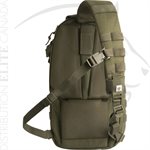 FIRST TACTICAL CROSSHATCH SLING PACK - OD GREEN
