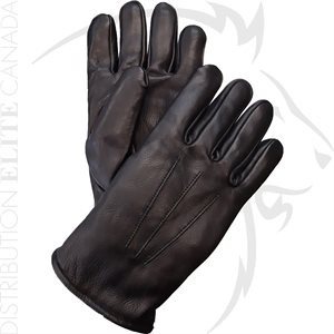 HAKSON 383 WINTER LEATHER DRESS GLOVES W / THICK WOOL - 2X