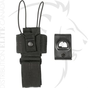 BLACKHAWK UNIVERSAL RADIO CARRIER - SWIVEL LOOP TRAD CORDURA