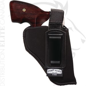 UNCLE MIKE'S ITP HOLSTER SIZE 0 RH W / RET STRAP 