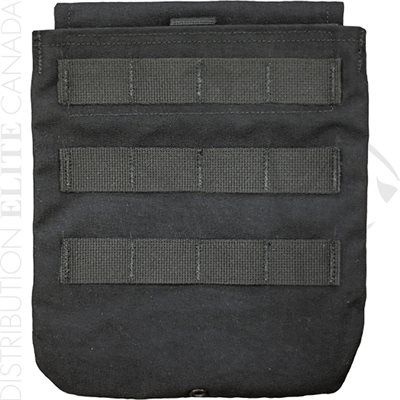 ARMOR EXPRESS SIDE PLATE POUCH - 6X6 / 6X8 - MOLLE - BLACK