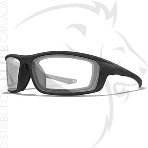 WILEY X WX GRID CLEAR LENS / MATTE BLACK FRAME