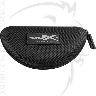 WILEY X BLACK ZIPPERED CASE (BLACK OPS)