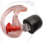 SUREFIRE COMPLY FOAM TIPPED FILTERED EARPLUGS - MD - CLEAR