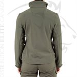 FIRST TACTICAL FEMME MANTEAU SOFTSHELL COURT - OLIVE - XS