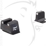 TRIJICON BRIGHT & TOUGH SUPPRESSOR NIGHT SIGHTS - FN 9MM