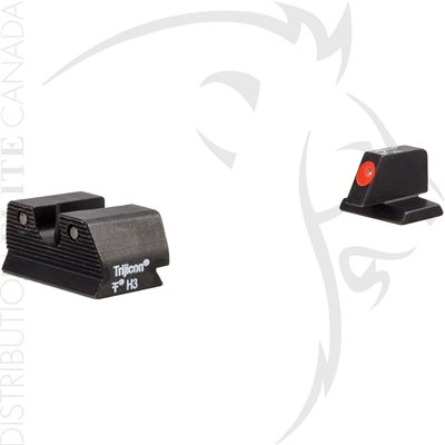 TRIJICON HD XR NIGHT SIGHTS - FN .45 - ORANGE FRONT