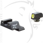 TRIJICON HD NIGHT SIGHTS - GLOCK SM FRAMES - YELLOW FRONT