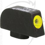 TRIJICON HD XR FRONT SIGHT - GLOCK GRANDS CADRES - JAUNE