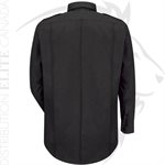 HS SENTRY L / S SHIRT - ZIPPER - MEN - BLACK