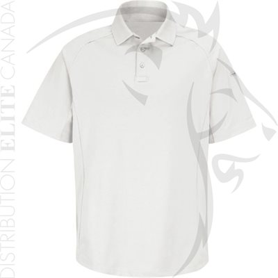 HORACE SMALL NEW DIMENSION SHORT SLEEVE POLO - WHITE - XL