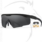 WILEY X PT-1 GREY / CLEAR / RUST / MATTE BLACK FRAME