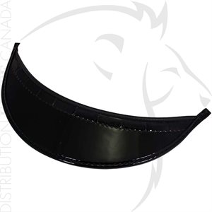 SUPER SEER REPLACEMENT BLACK PATENT LEATHER VISOR FOR S1608