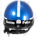 SUPER SEER S1602 MOTOR HELMET - BLUE & BLACK / WHITE (BOSTON)