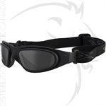 WILEY X SG-1 GREY / CLEAR / MATTE BLACK FRAME - ASIAN FIT