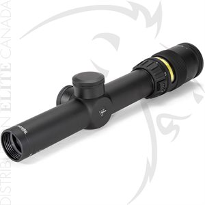 TRIJICON ACCUPOINT 1-4X24 - POST RETICLE - AMBER TRIANGLE