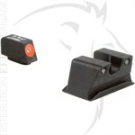 TRIJICON HD NIGHT SIGHTS - WALTHER PPS / PPX - AVANT ORANGE
