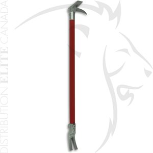 ZAK TOOL 30in HALLIGAN TOOL - RED / ARGENT 8.5 LBS