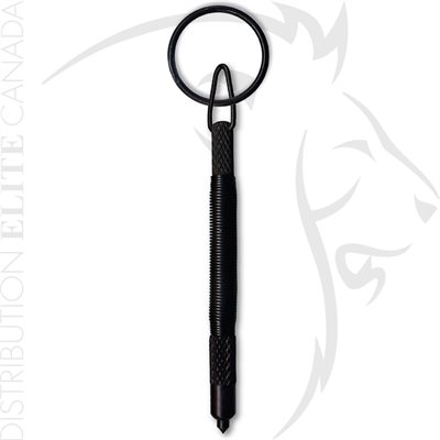 ZAK TOOL KEY RING WINDOW PUNCH - BLK 5.25in